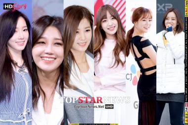 [HD Story] Beautiful smile which brings spring, ’16 female idols’