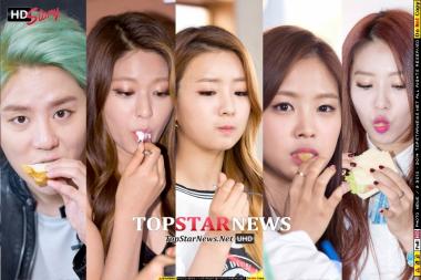 [HD Story] Who is the food star in idol industry? ‘Idols who are charming even while eating’