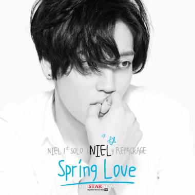 [HD] 틴탑(TEENTOP) 니엘, ‘Spring Love’ 자켓 커버 공개… ‘색다른 매력 예고’