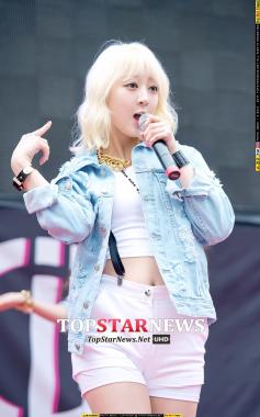 [HD포토] 이엑스아이디(EXID) 혜린, ‘깜찍한 애교 손가락’ (AHYEAH사용설명회)