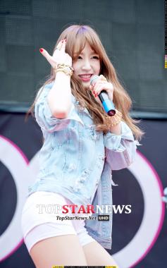 [현장리포트] 이엑스아이디(EXID) 하니, “‘아 예’는 ‘위아래’보다 더 많은 사랑 주실 것 같아”…‘기대’