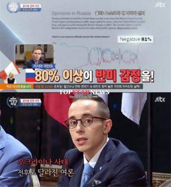 ‘비정상회담’ 일리야, “러시아 사람들 80% 미국 싫어한다”…이유는?