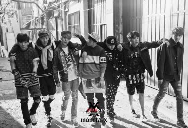[UHD] 몬스타엑스(MONSTA X), 데뷔 화보 공개…‘거리의 거친 반항아’