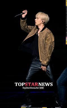 [HD포토] 비스트(BEAST) 장현승, 이게 마이크라는 거야…‘신문물 발견’ (쇼 챔피언)