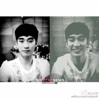 한류스타 김수현, 1000만 웨이보 파워 과시