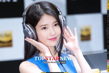 [UHD포토] 아이유(IU), ‘아이유와 함께 노래 들을래요?’…‘좋아요’ (소니블루투스)