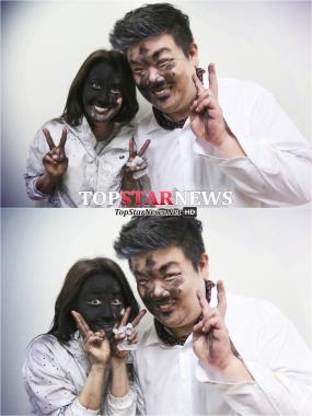 ‘개그콘서트-나는 킬러다’ 김지민, ‘흑(黑)지민’ 비하인드 컷 공개… ‘웃음’
