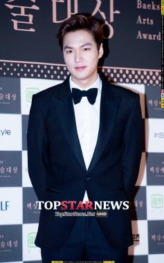 [HD포토] 이민호, 남신 외모 뽐내…‘한류 스타의 위엄’ (백상예술대상)