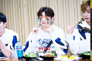 [UHD포토] 몬스타엑스(MONSTA X) 아이엠, 너무 맛있어서 눈물이 나요…‘귀여워’ (한위싱동타이)