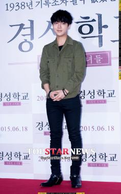 [HD포토] 슈퍼주니어(Super Junior) 예성, 상큼한 미소 지으며…‘오랜만이야~’ (경성학교 VIP시사회)