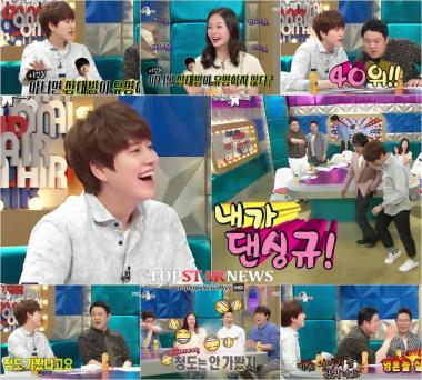 ‘라디오스타’ 슈퍼주니어 규현, 문워크 댄싱 실력 과시