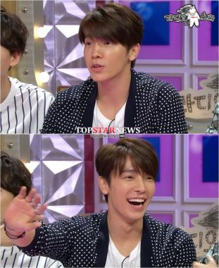 슈퍼주니어(Super Junior) 동해, 5년만에 ‘라디오스타’로 예능 나들이… ‘해무룩 귀엽네’