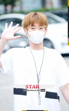 [HD포토] 인피니트(INFINITE) 김성규, ‘메인 보컬 김성규’ (뮤직뱅크 출근길)