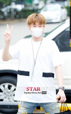 [HD포토] 인피니트(INFINITE) 김성규, ‘눈크기 메인 김성규’ (뮤직뱅크 출근길)