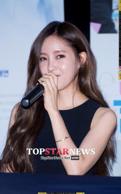 [HD포토] 티아라(T-ARA) 효민, 첫 키스씬 찍었어요…‘부끄부끄’ (달콤한 유혹)