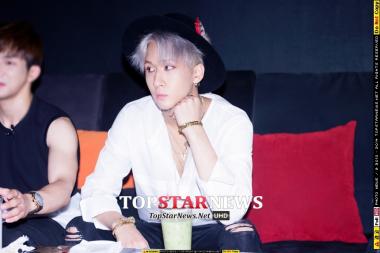 [UHD포토] 빅스(VIXX) LR 라비, 별빛생각하는 우리 김원식씨…‘반짝반짝’ (한위싱동타이)