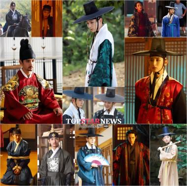 ‘밤을 걷는 선비’ 이준기-심창민-이수혁-최태환-여의주, 5人5色 ‘한복 비주얼 오형제’… ‘심쿵’