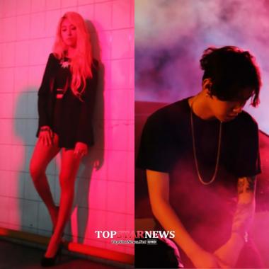 씨스타(SISTAR) 보라-주영, 신곡 ‘WET’ 뮤직비디오 현장 공개…‘퇴폐적’