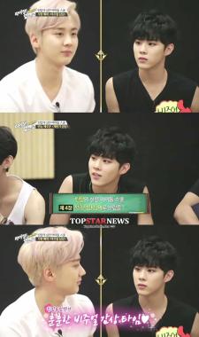 ‘라이징 업텐션’ 업텐션(UP10TION) 우진, 틴탑(TEENTOP) 천지와 ‘훈훈한 외모’ 자랑… ‘눈호강’