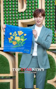 [HD포토] 이민호, ‘손수건 사용으로 지구를 지켜주세요’ (이니스프리)