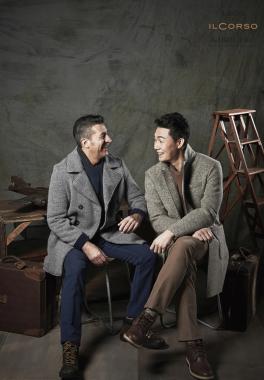 박성웅-지롤라모 판체타, 웃음기 넘치는 ‘반전 화보’ 공개…‘남자다잉’