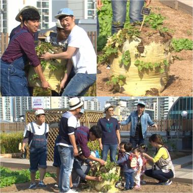 ‘인간의 조건-도시농부’, 다섯 ‘꼬마 손님’들과 고구마 캐기 도전…‘결과는?’