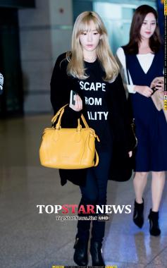 [HD포토] 소녀시대(SNSD) 태연, 바비인형도 울고갈 비주얼…‘도도한 발걸음’ (공항패션)