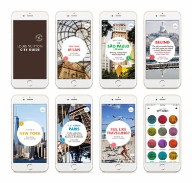 루이 비통, ‘2016 루이 비통 시티 가이드’ 출간 및 모바일 앱 출시