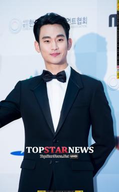 [HD포토] 김수현, ‘조각이 따로없는 비주얼’ (APAN STAR AWARDS)