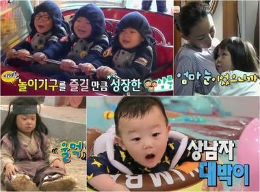 ‘슈퍼맨이 돌아왔다’, 하루가 다르게 자라는 아이들에 흐뭇…‘건강하게만 자라다오’