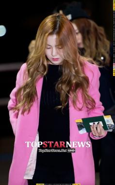 [HD포토] 레드벨벳(Red Velvet) 아이린, ‘피곤해 보이는 맏언니’ (공항패션)