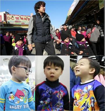‘슈퍼맨’ 삼둥이 대한-민국-만세, ‘취향저격’ 옷 쇼핑 나들이