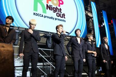 빅스(VIXX), 중국 쇼케이스‘K-Pop Night Out’ 참석…중국 팬들 열광