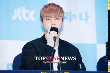 [UHD포토] 아이콘(iKON) 김진환, 매력 넘치는 눈 밑 점…‘시선 강탈’ (마리와 나)