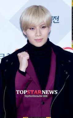 [HD포토] 샤이니(SHINee) 태민, ‘사랑스러운 화이팅’ (SAF 가요대전)