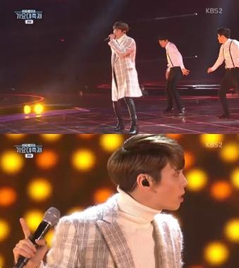 KBS ‘가요대축제’ 종현, ‘데자부’ 무대 장악하는 능숙함… ‘오빠 심장이 아파요’