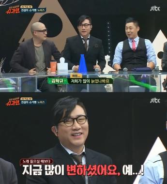 ‘슈가맨’ 노이즈, “세월은 피해갈 수 없다”는 방청객에 “노래 나왔을 때보다 많이 변하셨다”