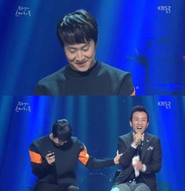 ‘슈가맨’ 유희열, 정우에게 돌직구 날려 “내가 어디가 그렇게 좋았냐”