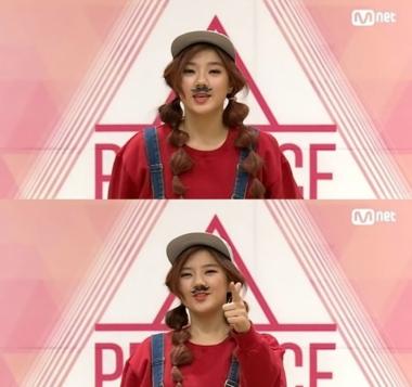 ‘프로듀스 101’ 김주나, “노래로 깃발을 뽑아보도록 하겠다”