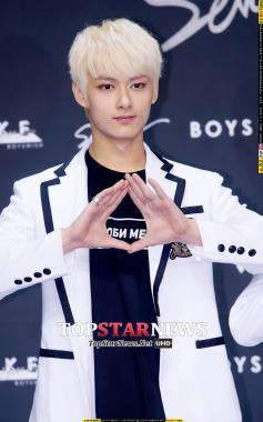 [HD포토] 세븐틴(SEVENTEEN) 준, ‘사랑스러운 금발 머리’ (세븐틴 콘서트)