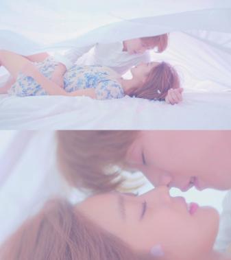 [영상] 비투비(BTOB)이민혁-조보아, 신곡 ‘봄날의 기억’MV서 핑크빛 ‘침대 키스신’