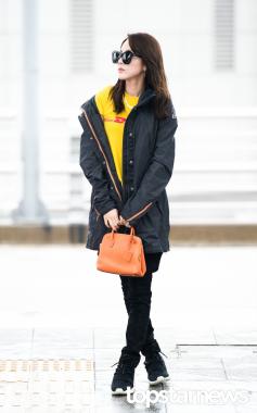 [HD포토] 투애니원(2NE1) 산다라박, ‘비바람도 나의 출국을 막을 순 없다’