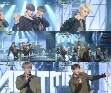 ‘뮤직뱅크’ 업텐션(UP10TION), 박력 넘치는 열 명의 소년들… ‘심쿵’