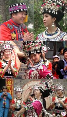 ‘우리 결혼했어요’ 피에스타FIESTAR) 차오루-조세호, 중국 묘족 전통 의상으로 매력 과시