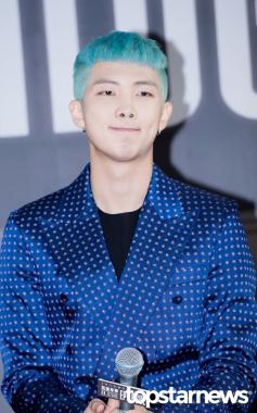 [HD포토] 방탄소년단(BTS) 랩몬스터, ‘파격적인 헤어스타일’