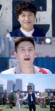홍경민-차태현, 23일 타이틀 곡 ‘힘내쏭’ 첫 번째 티저 영상 공개