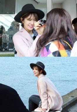‘로맨스의 일주일3’ 김성은, 긍정 매력 돋보이는 촬영 비하인드 컷 공개