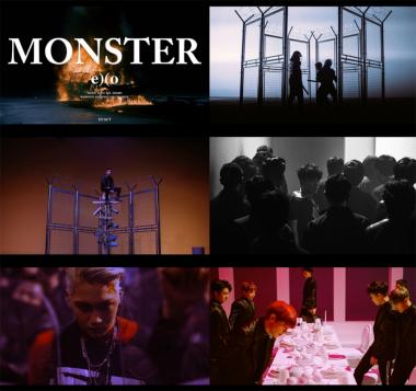 엑소(EXO), 6일 신곡 ‘Monster’의 감각적인 티저 영상 공개