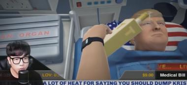 [영상] 도널드 트럼프 심장 수술하는 시뮬레이션 게임 출시