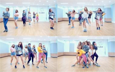 씨엘씨(CLC), 8일 신곡 ‘아니야’ 칼군무 안무 영상 공개